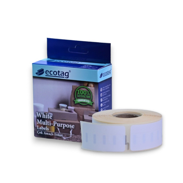 Ecotag Dymo Lw Muadili Çok Amaçlı Etiket 19 mm x 51 mm 500 Adet