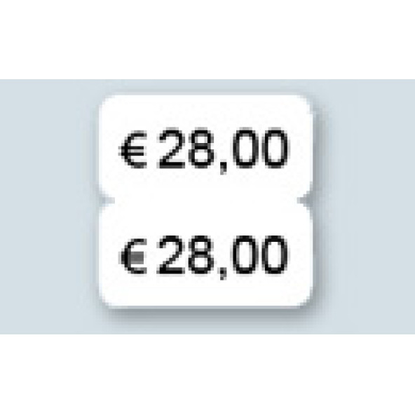 Foogy Dymo LW Muadili Çok Amaçlı Etiket İki Yüz 13 mm x 25 mm 2000 Adet - 7