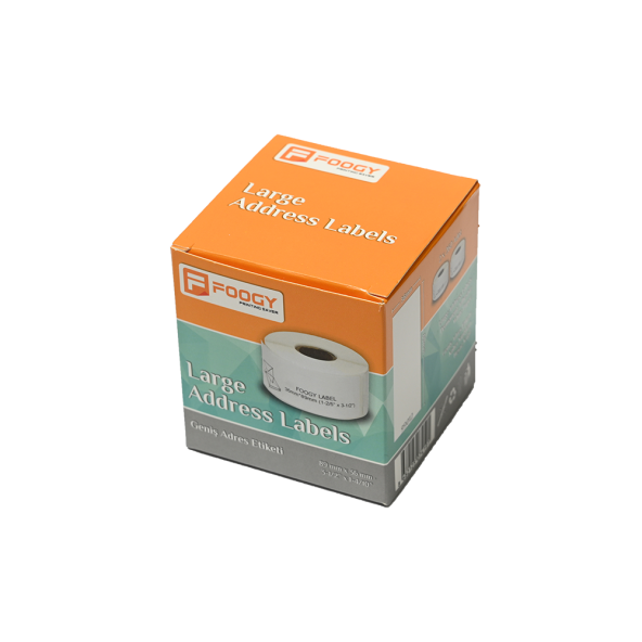 Foogy Dymo LW Muadili Adres Etiketi Orta 89 mm x 36 mm 520 Adet - 3
