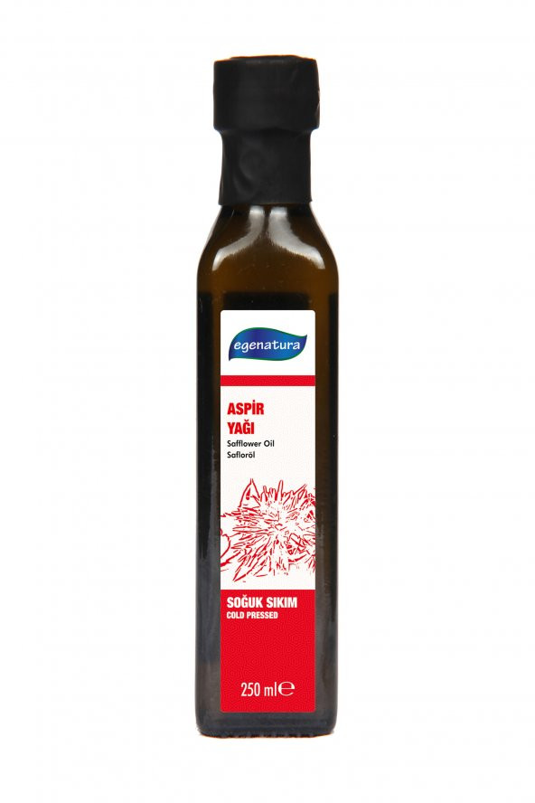Egenatura Aspir Tohumu Yağı 250 ml cam şişe (soğuk sıkım)