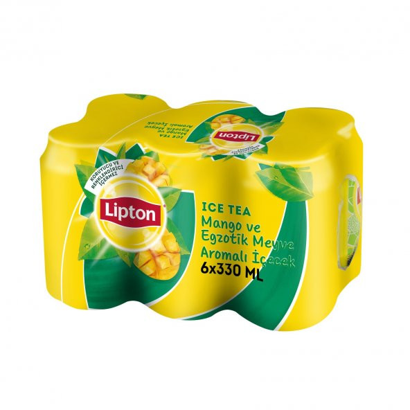 Lipton İce Tea Mango 330 ml.  6lı