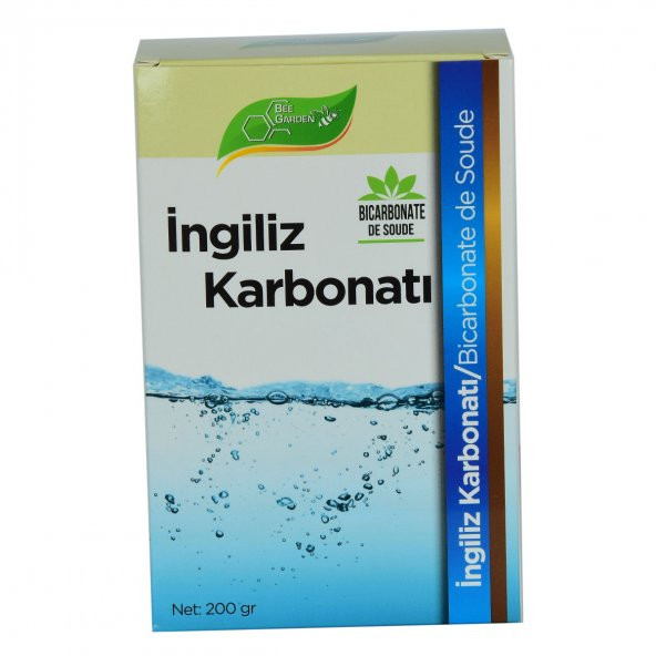 Bee Garden Yenilebilir İngiliz Karbonatı Bicarbonate De Soude 200 Gr