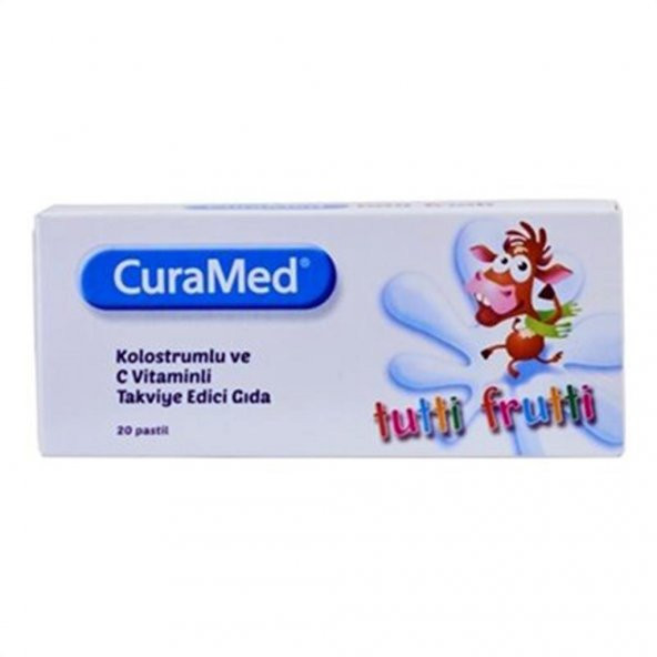 Curamed Tutti Frutti Aromalı 20 Pastl