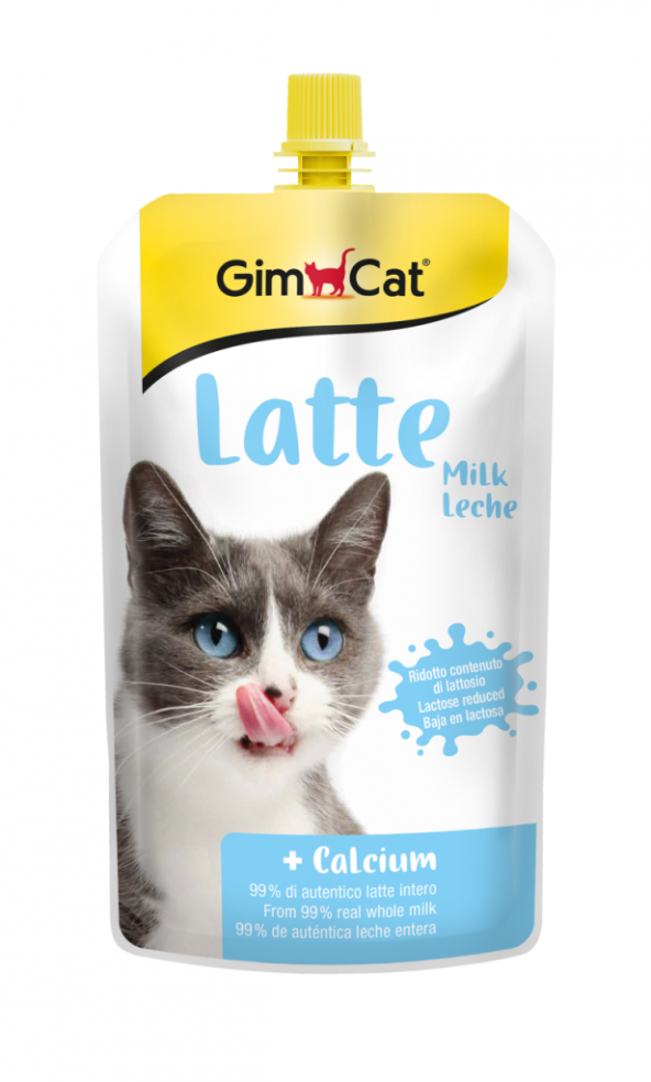 GimCat Cat Milk Latte - Kedi Sütü 200ml  Skt:07/2021