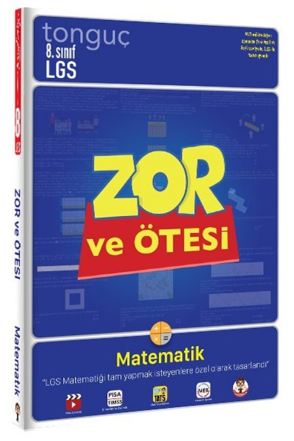 Tonguç Akademi 8. Sınıf LGS Zor ve Ötesi Matematik Soru Bankası - 1