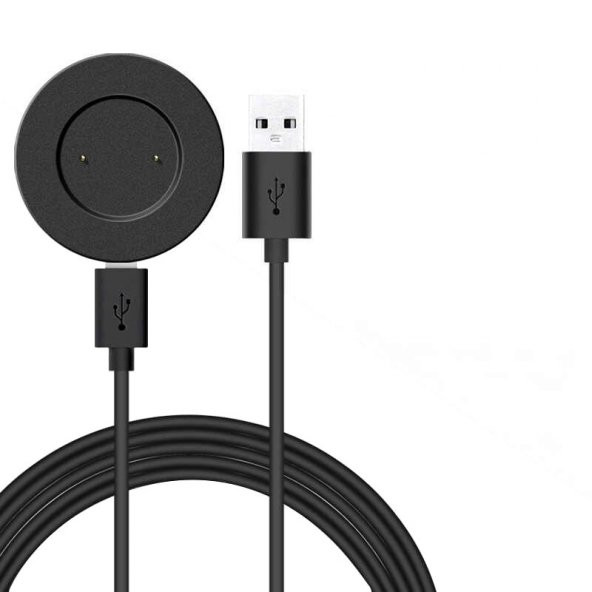 Gpack Huawei Watch GT2 46mm Usb Şarj Kablosu Siyah