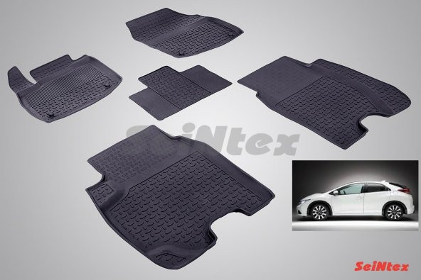 Seintex Honda Civic 9 HB 4D Havuzlu Paspas 2012-2016 Arası