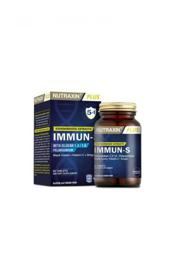 Nutraxin Immun-S 60 Kapsül