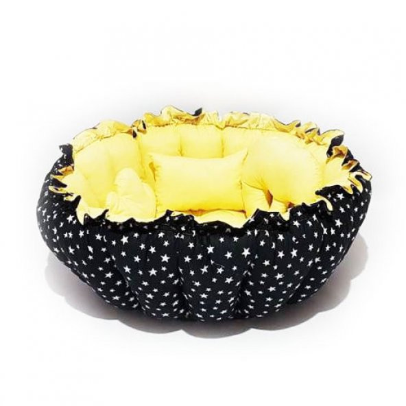 Amazingo Babynest Pamuk Kumaş Bebek Uyku ve Oyun Minderi - 2