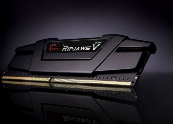 GSKILL RipjawsV 128GB (4X32) DDR4-3600Mhz CL16 Siyah 1.35V (F4-3600C18Q-128GVK) - 4