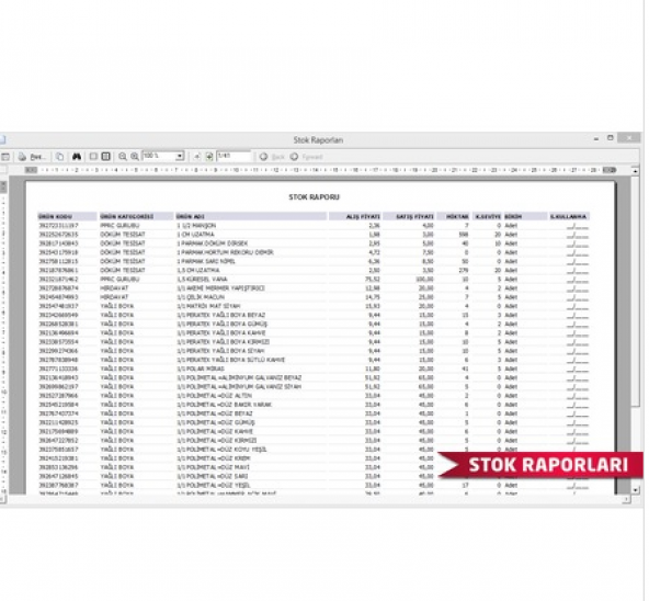 Fatura Yazdırma Programı + Stok + Kasa + Cari - 5