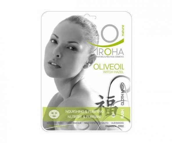 Iroha Nature Anti-Aging And Nourishing Olive Oil Witch Hazel Maske 23 Ml