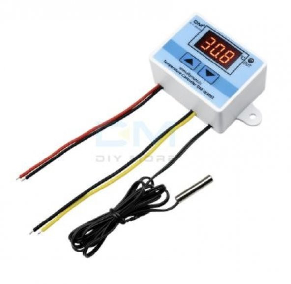 XH-W3001 220 V Dijital Kontrol Sıcaklık Termostat Akvaryum Kuluçka Termostat Sıcaklık Kontrol Cihazı - 5