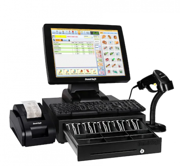 Dokunmatik Barkodlu Satış Sistemi Her Şey Dahil Sistem