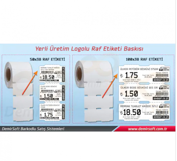 Dokunmatik Barkodlu Satış Sistemi Her Şey Dahil Sistem - 8