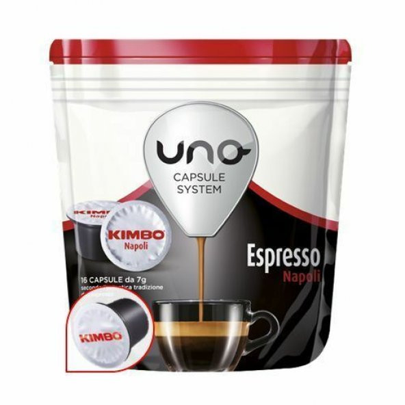 Kimbo Napoli Uno Kapsül Kahve (16lık kutuda)
