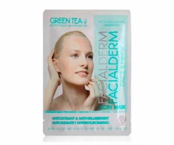 Facialderm Yeşil Çay Içerikli Yüz ve Boyun Maskesi 33 Ml
