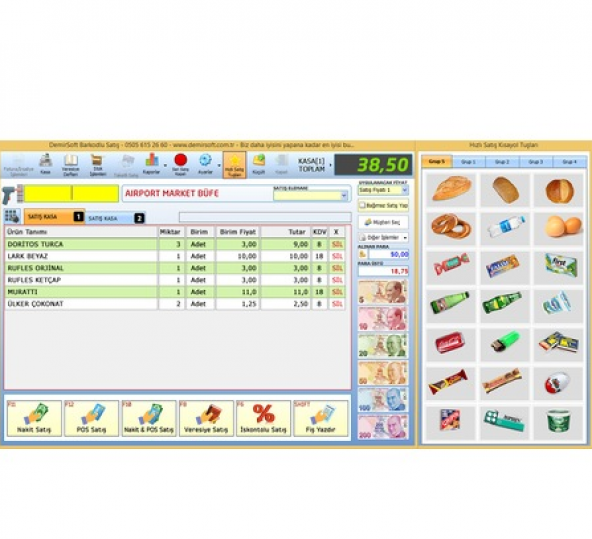 Kablosuz Barkod Okuyucu  Barkodlu Satış Programı - 3