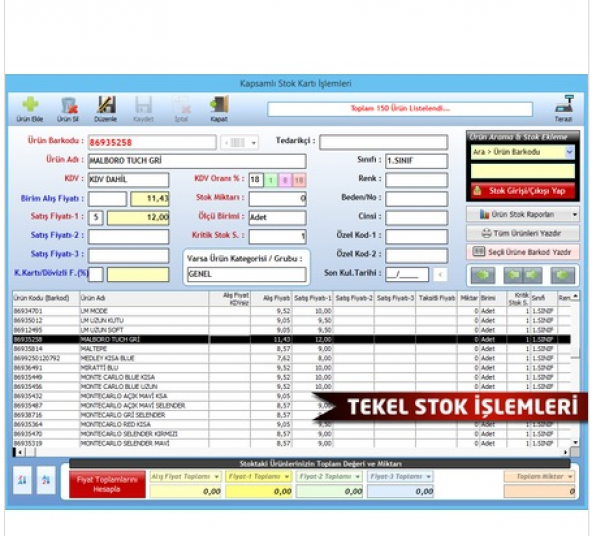 Kablosuz Barkod Okuyucu  Barkodlu Satış Programı - 4
