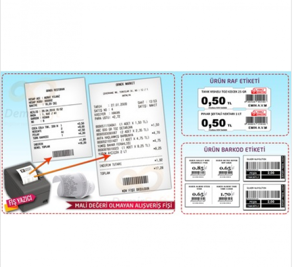 Barkodlu Market Satış Programı (Barpro Paket) - 8