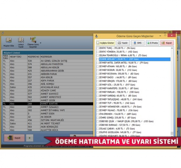 Barkodlu Market Satış Programı (Barpro Paket) - 9