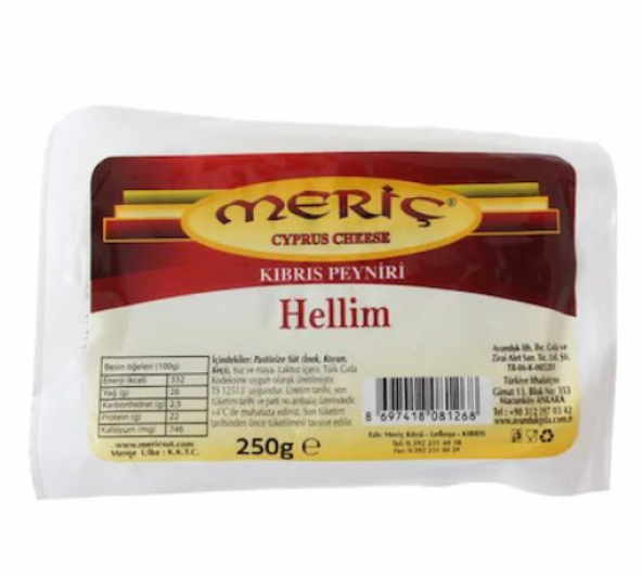 Meriç Hellim Kıbrıs Peyniri 4 x 250 G