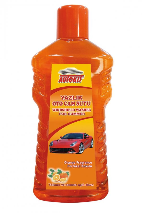 Yazlık Cam Suyu Portakal Aromalı 1 lt