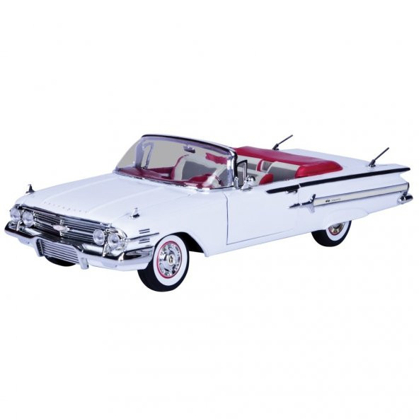 Chevy Impala 1960 1:18 Ölçek Die Cast Oyuncak Araba