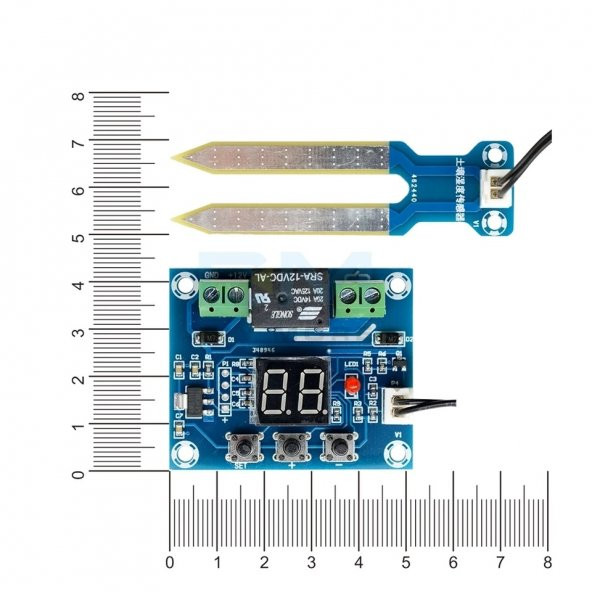 Otomatik sulama DC12 V toprak nem sensörü röle kontrol modülü nem başlangıç anahtarı - 5