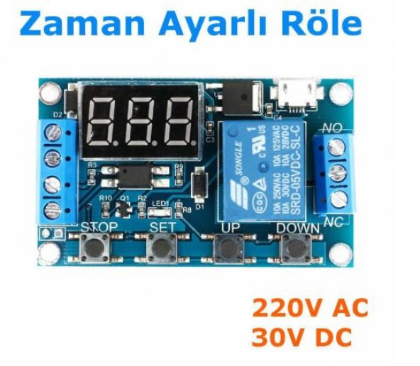 ZAMANLAYICI KULUÇKA MAKİNASINDA VİYOL ZAMANLAMA Zaman Ayarlı Röle Zaman Tetiklemeli Röle Arduino