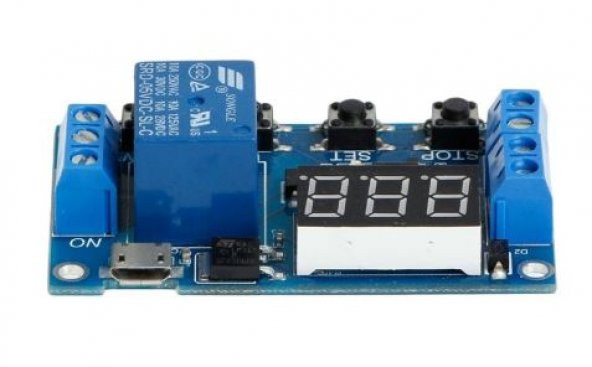 ZAMANLAYICI KULUÇKA MAKİNASINDA VİYOL ZAMANLAMA Zaman Ayarlı Röle Zaman Tetiklemeli Röle Arduino - 4