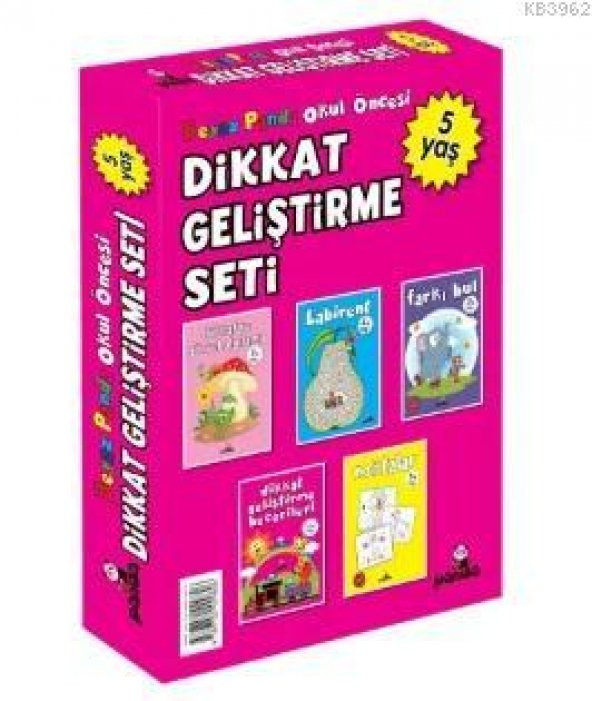 Beyaz Panda Okul Öncesi Dikkat Geliştirme Seti 5 Yaş