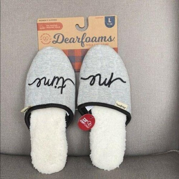 Me Time Yazı Temalı Sürgülü Ev Terliği - 3