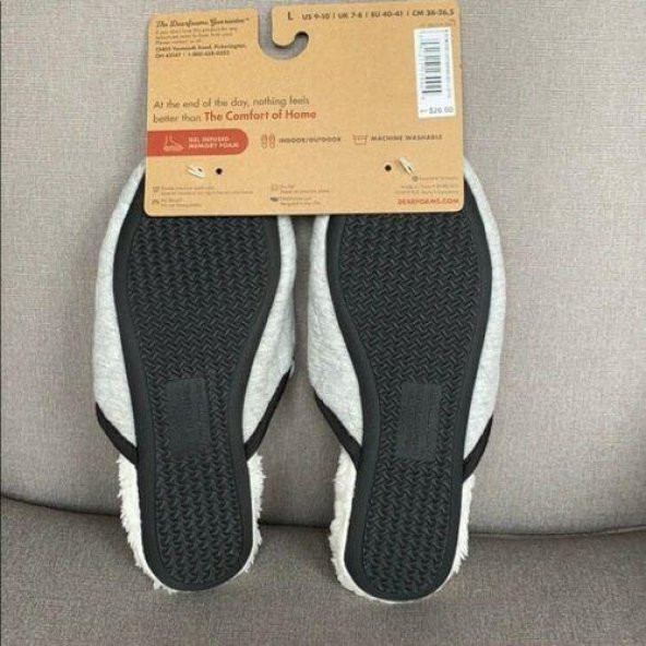 Me Time Yazı Temalı Sürgülü Ev Terliği - 5