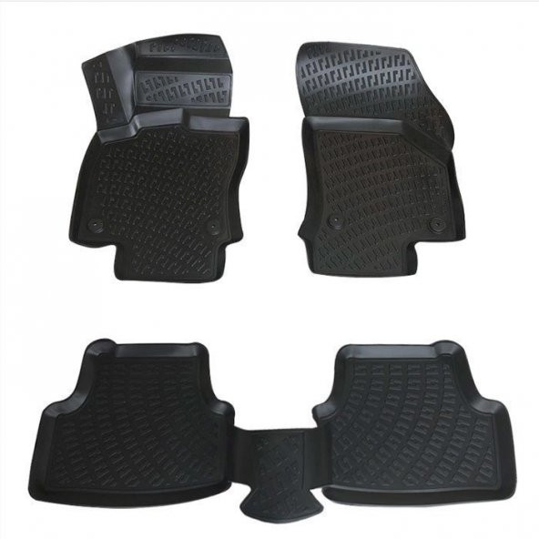 Rizline Bmw 3 F30 X Drive 2012-20 3D Paspas Havuzlu Siyah - 3