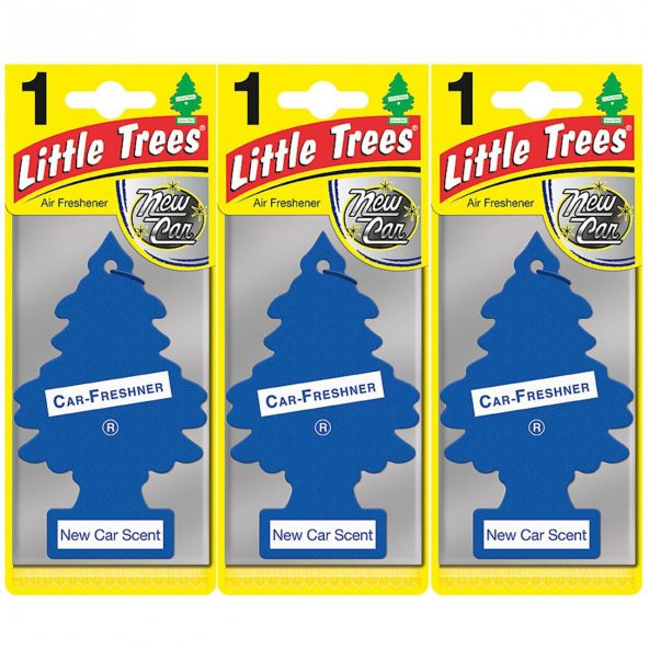 Little Trees Oto Kokusu Yeni Araba 3 Adet Asma Koku