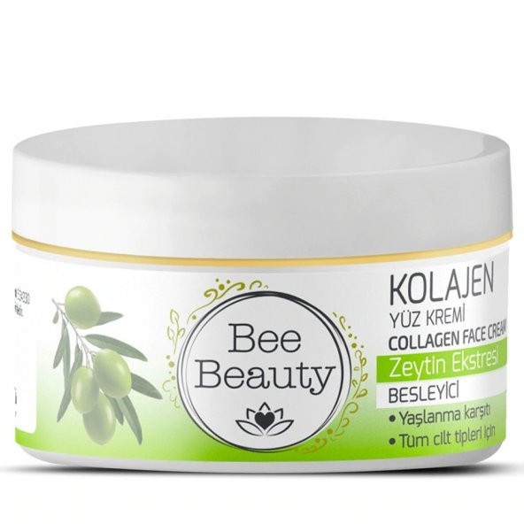 Bee Beauty Zeytin Ekstresi Kolajen Yüz Kremi 50 ml