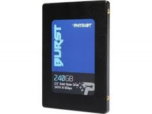 PATRIOT PBU240GS25SSDR 240GB BURST Sata 3.0 560-540MB/s 7mm 2.5" Flash SSD