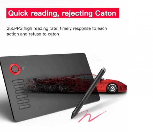 Veikk A50, Veikk A15 ve Veikk A15 Pro Grafik Tabletler İçin Pilsiz Pasif Kalem (Veikk P02) - 6