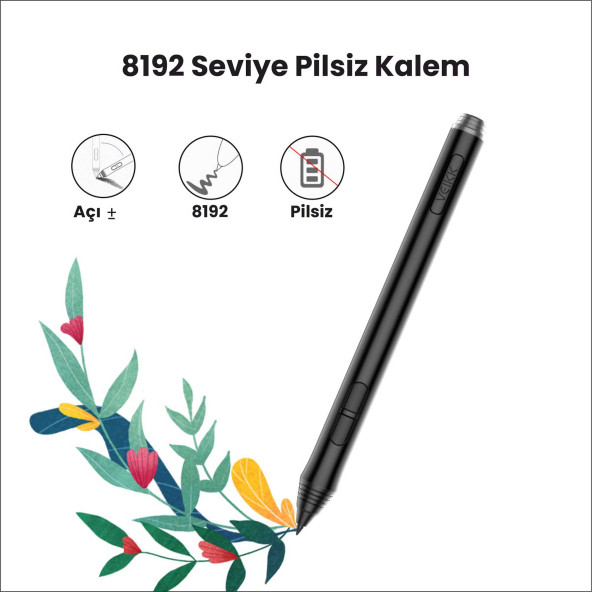 Veikk A50 10 x 6" Grafik Tablet - 7