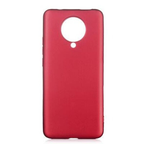 Poco F2 Pro Süper Silikon Kılıf Bordo