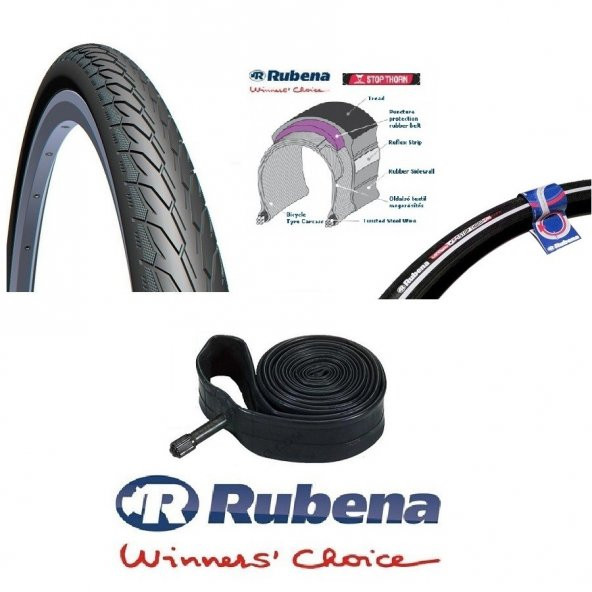 Rubena Mitas 700x35 ULT Aps+Rs Lastik Takım