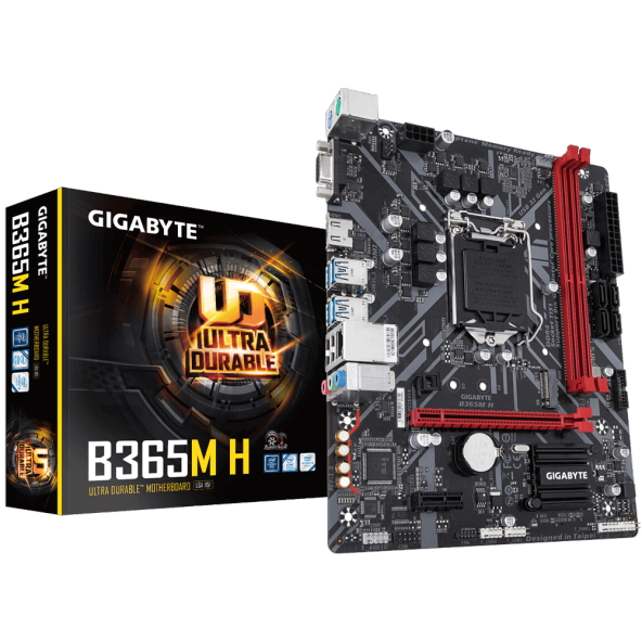 Gigabyte B365M H Intel B365 DDR4 mATX Anakart - 1