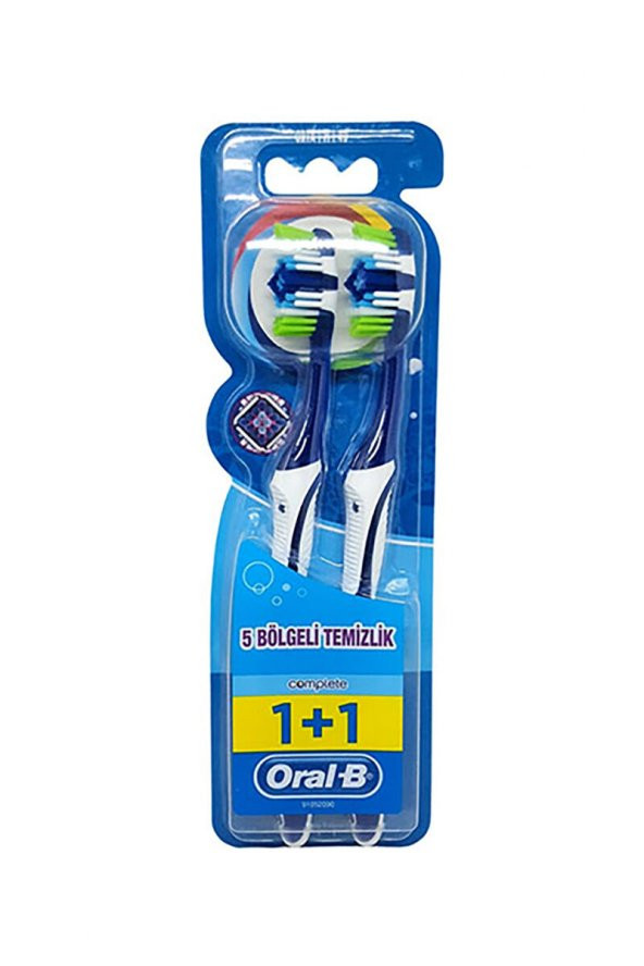 Oral B Diş Fırçası Complete 5 Bölgeli Temizlik 1+1