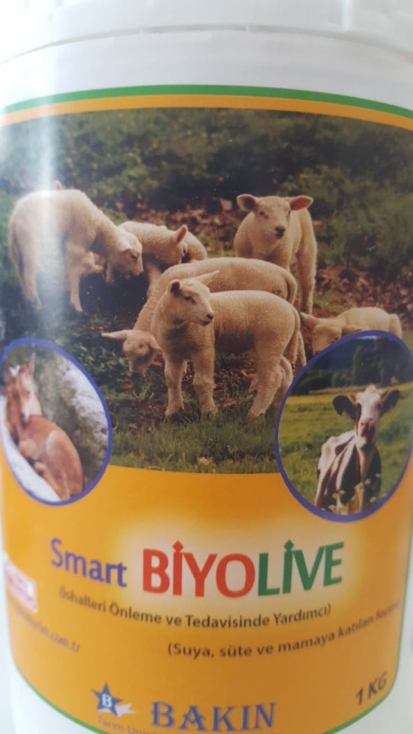 SMART BİYO LİVE 1 KG (BUZAĞILAR İÇİN İSHAL ÖNLEME VE TEDAVİSİNDE YARDIMCI)