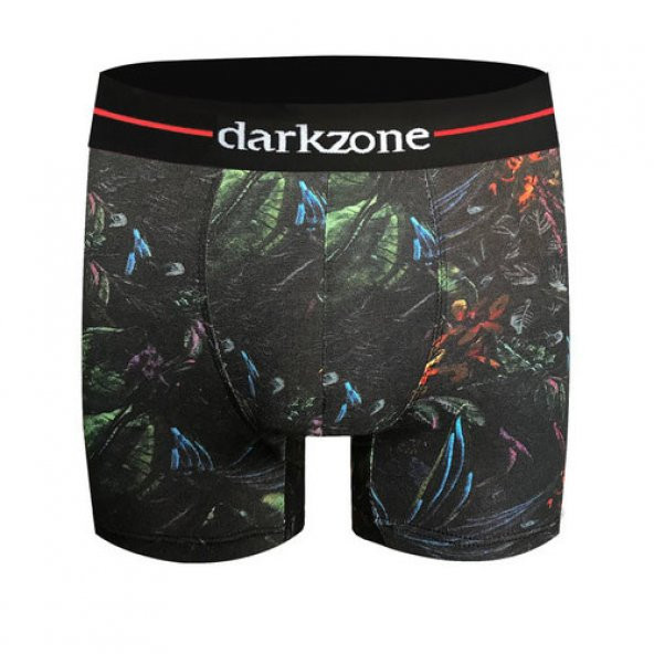 Darkzone Desenli Pamuklu Boxer