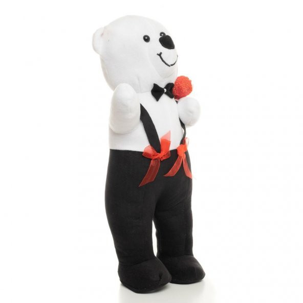 Güllü Ayakta Duran Peluş Ayıcık - 3