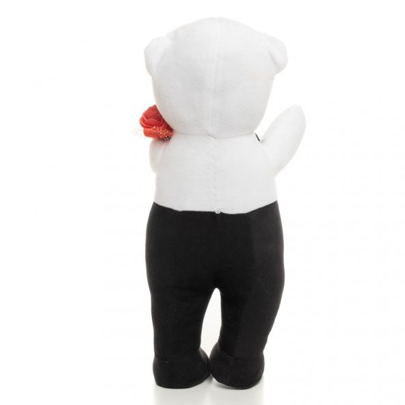 Güllü Ayakta Duran Peluş Ayıcık - 5