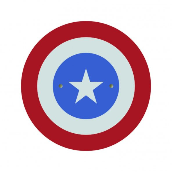 Ahşap Oyuncak Kalkan, KAPTAN Amerika