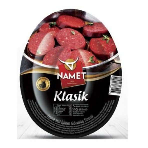Namet Dana Sucuk Işıl İşlem Görmüş Sucuk 200 Gr